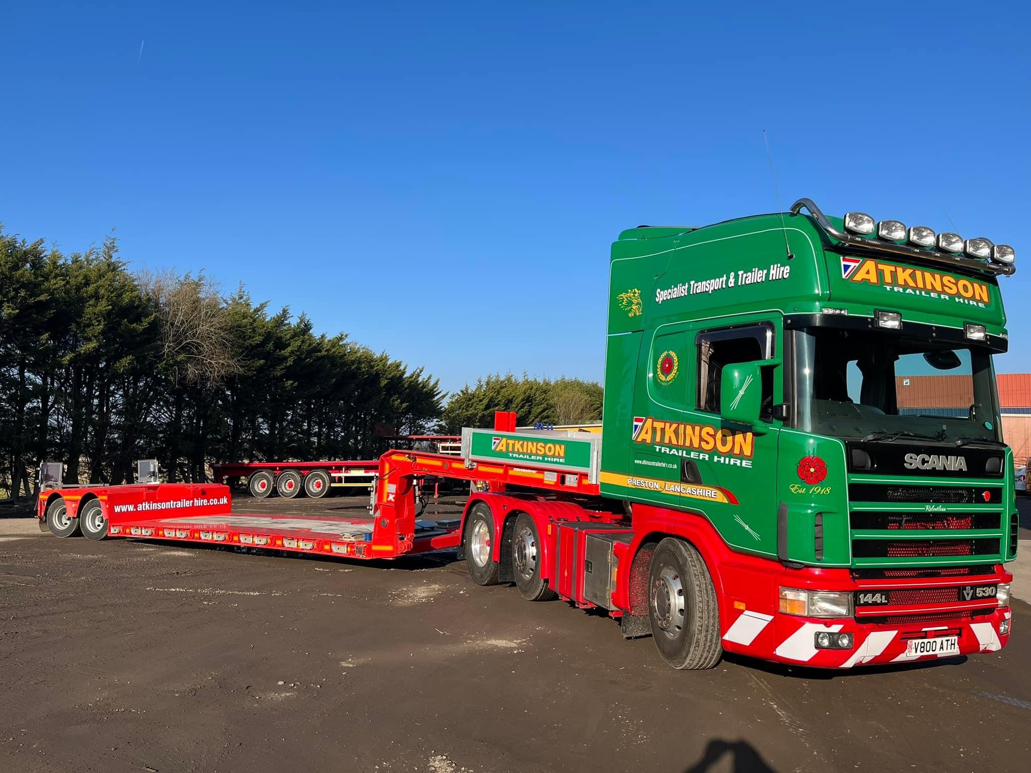 Low Loaders & Step Frames Commercial Trailer Hire